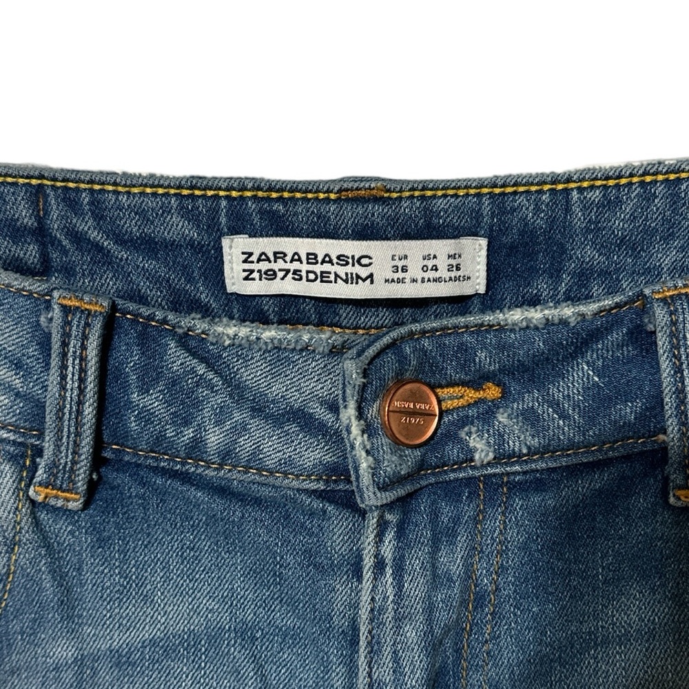 Zara Basic Cropped Jeans - Picture 3 of 8